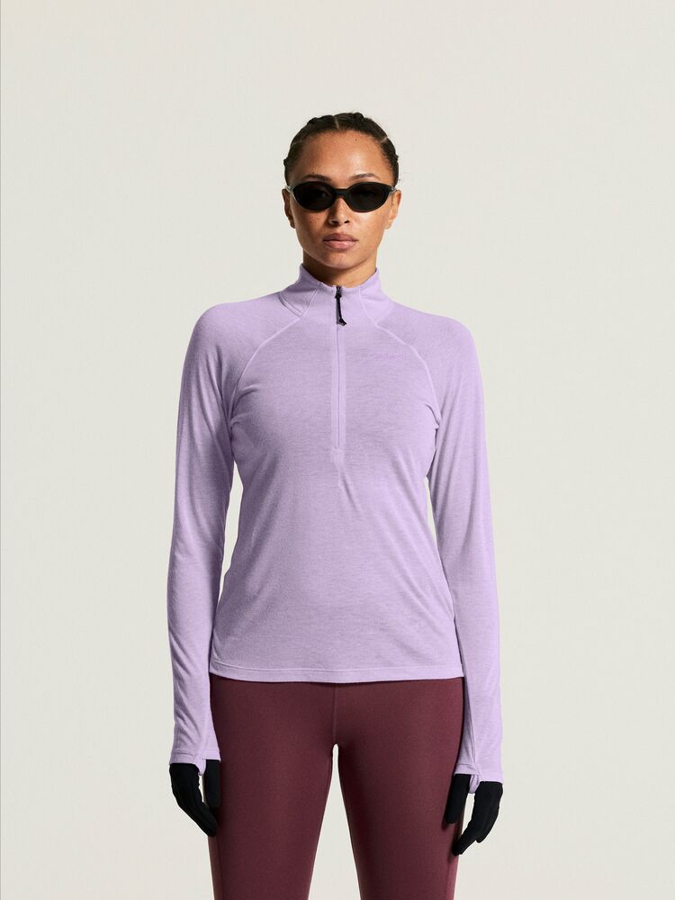 Adv Subz Wool Ls Tee 3 W von Craft – Syrup/Melange