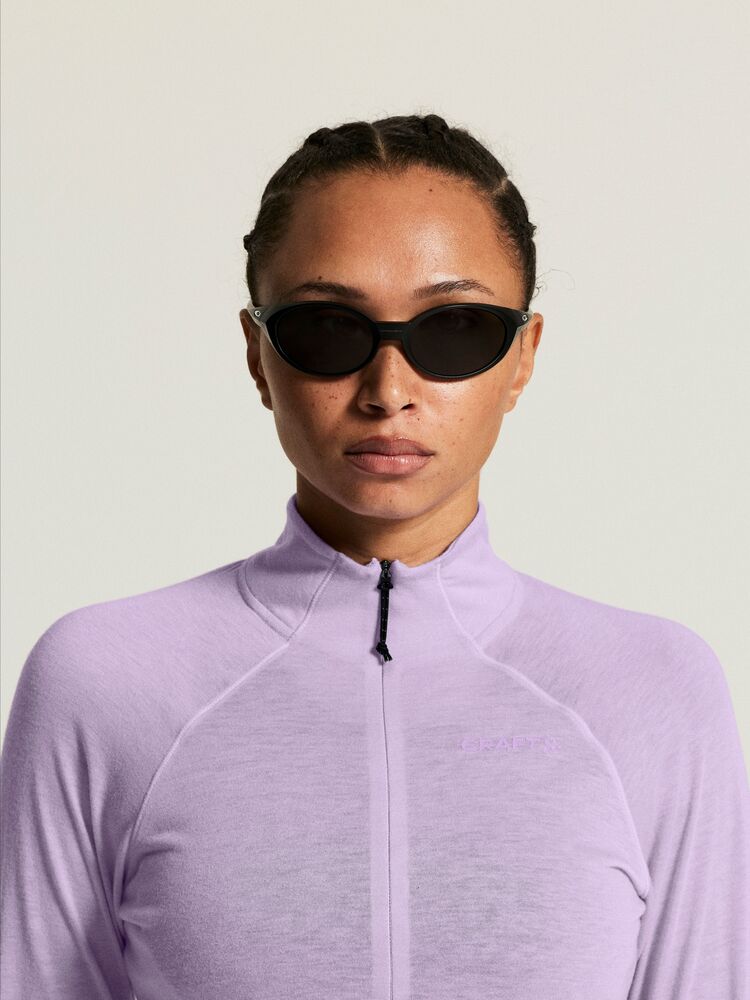 Adv Subz Wool Ls Tee 3 W von Craft – Syrup/Melange