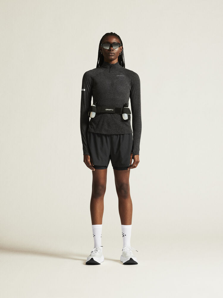 Adv Subz Wool Ls Tee 3 W von Craft – Syrup/Melange