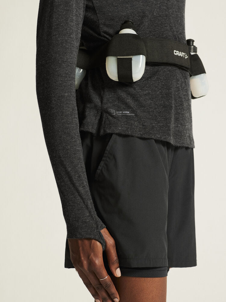 Adv Subz Wool Ls Tee 3 W von Craft – Syrup/Melange