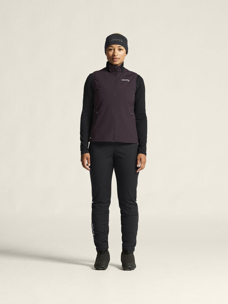 Adv Nordic Training Insulate Vest W von Craft – Dk Plum