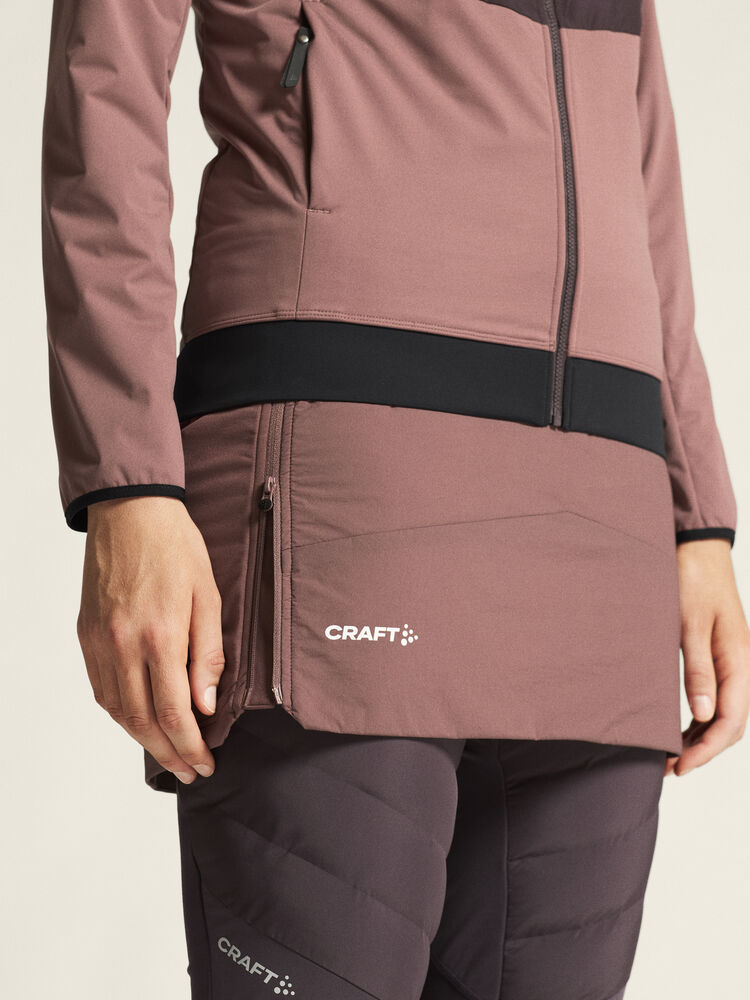Adv Nordic Training Insulate Skirt W von Craft – Rose Brown