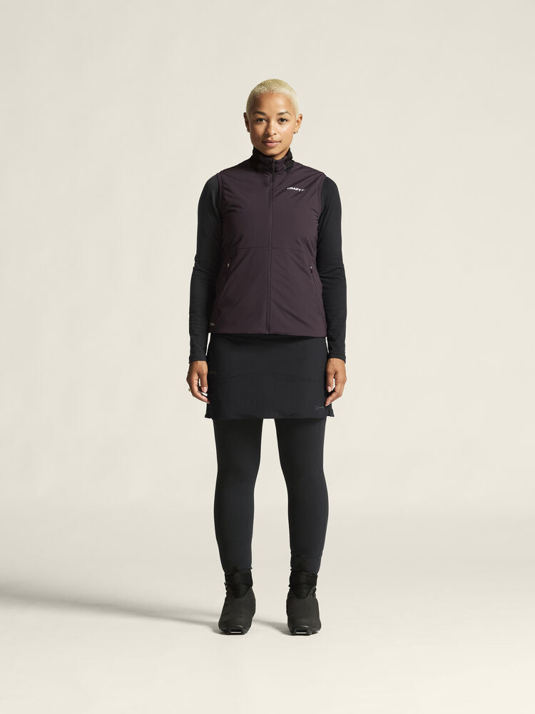 Adv Nordic Training Insulate Skirt W von Craft – Rose Brown