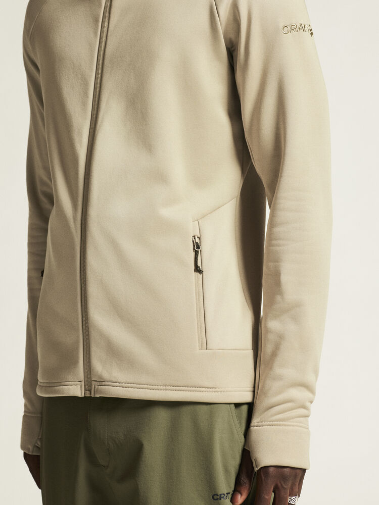 Adv Explore Power Fleece Hood Jkt M von Craft – Blaze