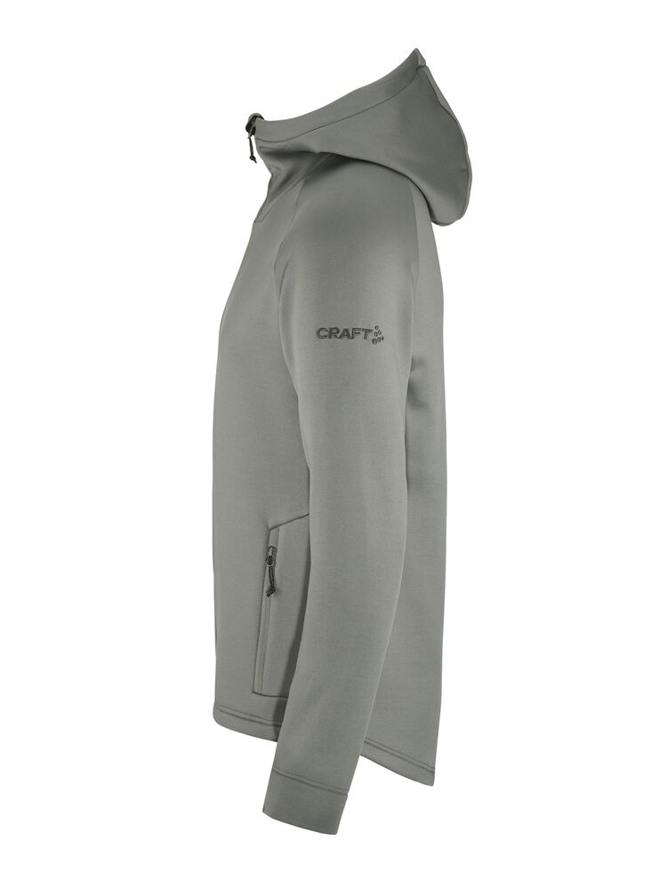 Adv Explore Power Fleece Hood Jkt M