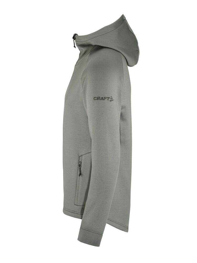 Adv Explore Power Fleece Hood Jkt M
