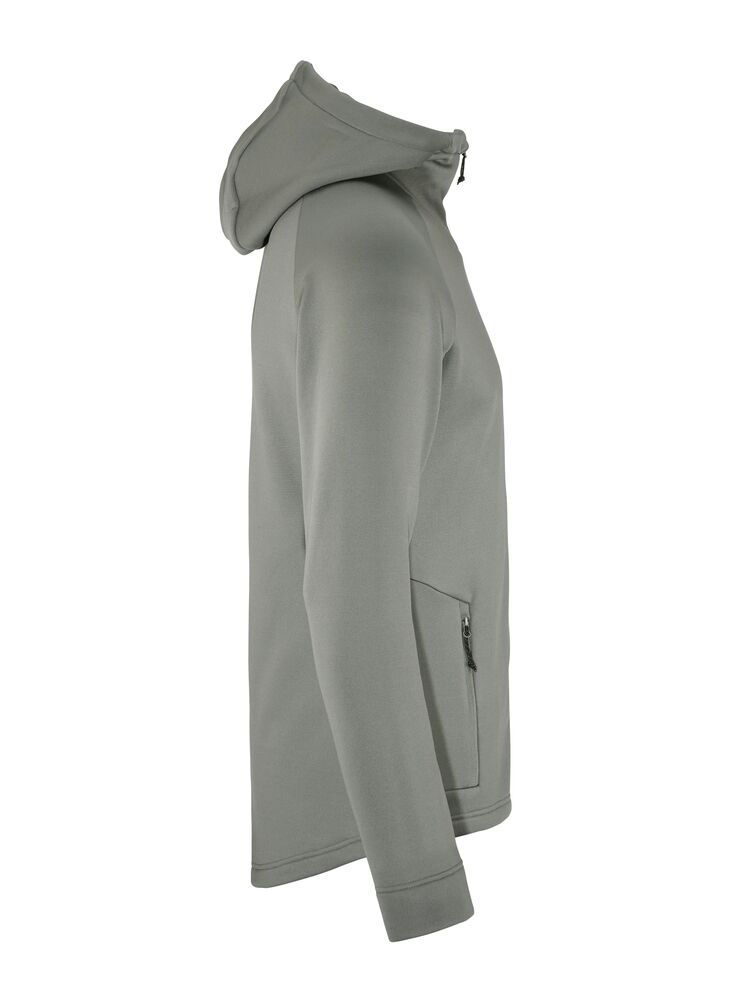 Adv Explore Power Fleece Hood Jkt M