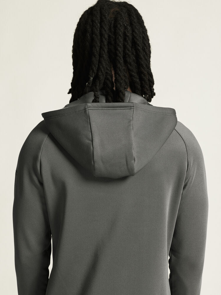 Adv Explore Power Fleece Hood Jkt M