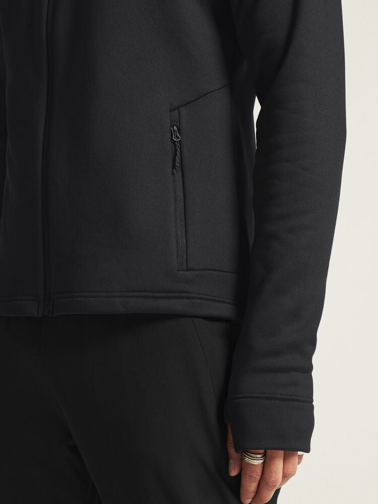 Adv Explore Power Fleece Hood Jkt M