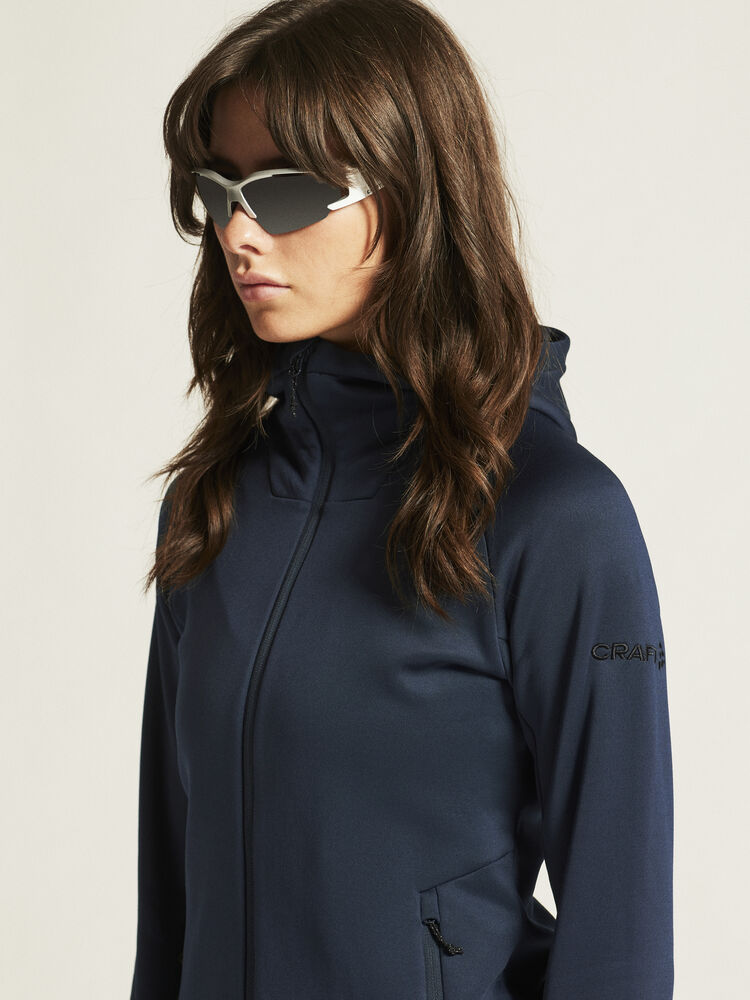 Adv Explore Power Fleece Hood Jkt W von Craft – Blaze