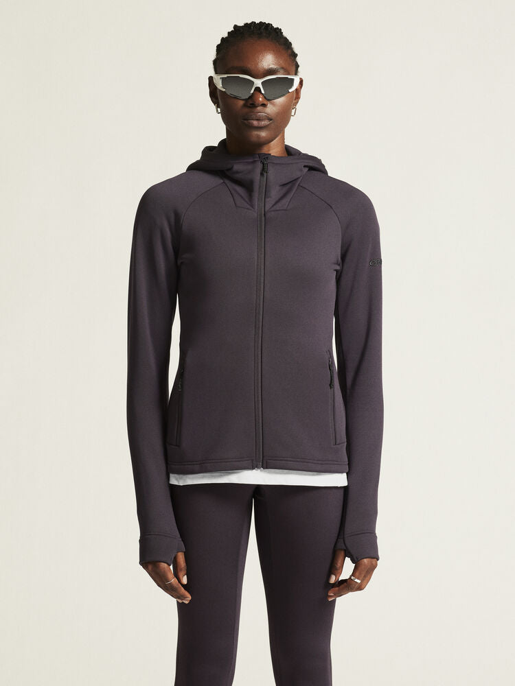 Adv Explore Power Fleece Hood Jkt W von Craft – Blaze