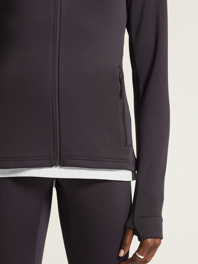 Adv Explore Power Fleece Hood Jkt W von Craft – Blaze