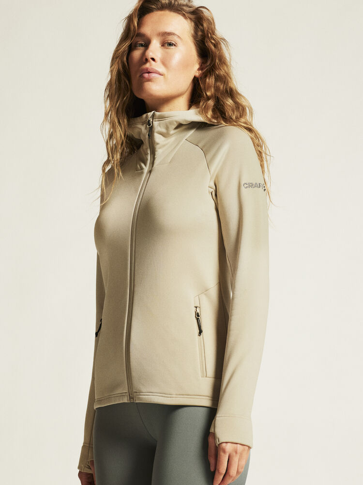 Adv Explore Power Fleece Hood Jkt W von Craft – Blaze