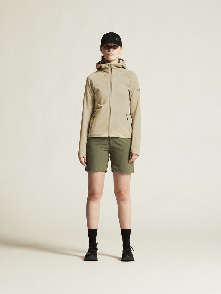 Adv Explore Power Fleece Hood Jkt W von Craft – Blaze