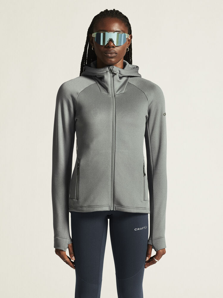 Adv Explore Power Fleece Hood Jkt W von Craft – Blaze
