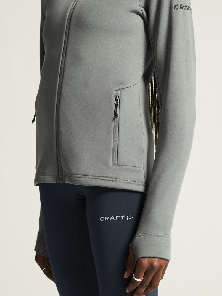 Adv Explore Power Fleece Hood Jkt W von Craft – Blaze
