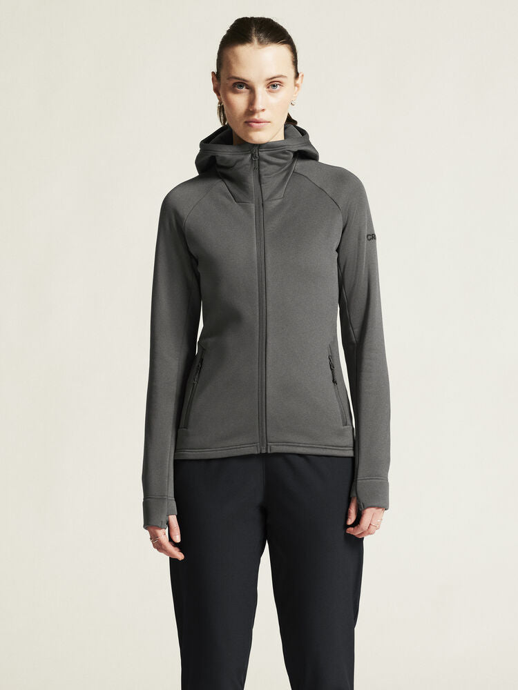 Adv Explore Power Fleece Hood Jkt W von Craft – Blaze