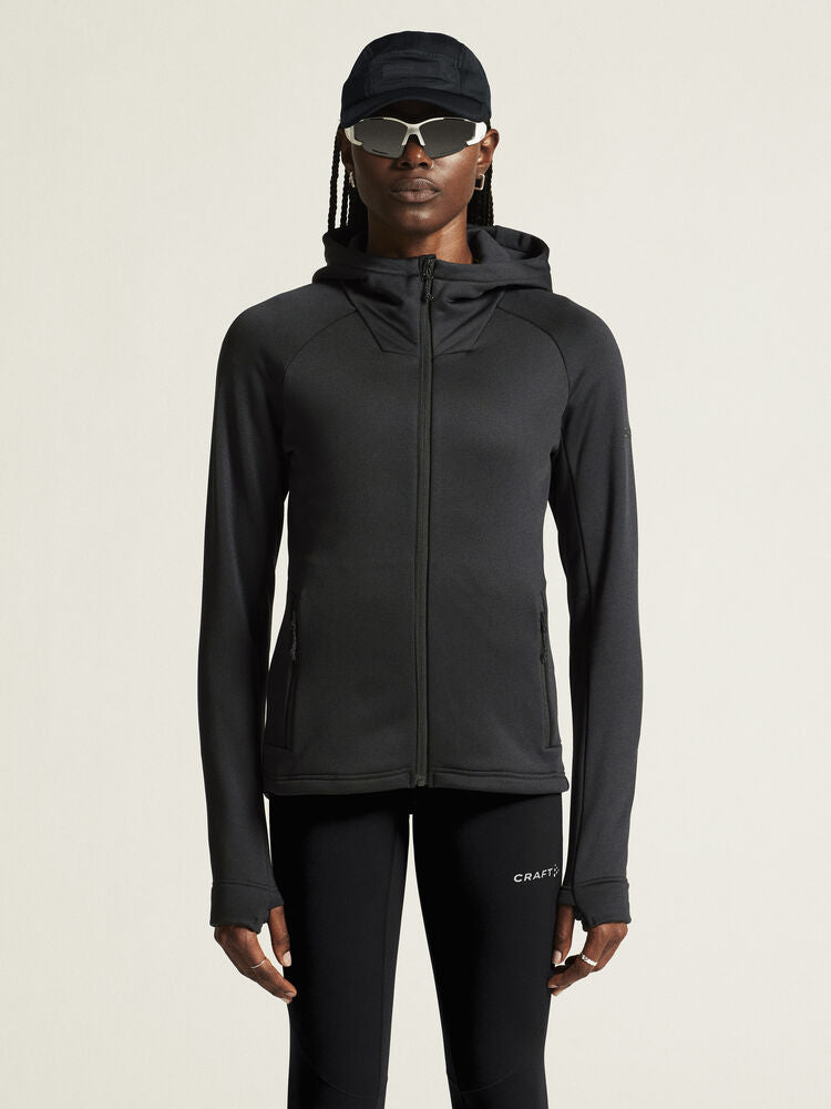 Adv Explore Power Fleece Hood Jkt W von Craft – Blaze