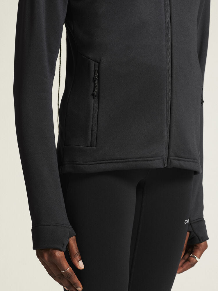 Adv Explore Power Fleece Hood Jkt W von Craft – Blaze