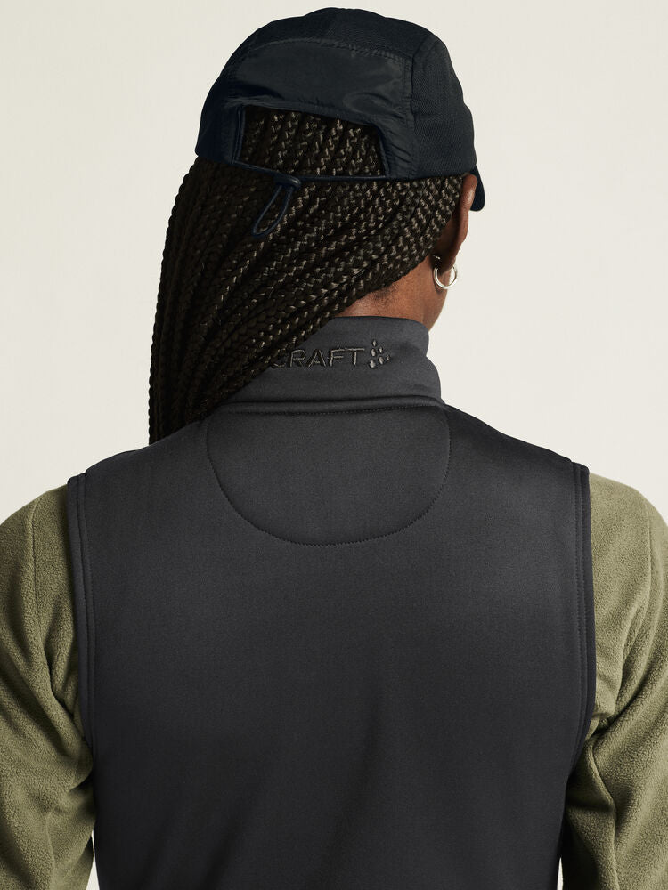 Adv Explore Power Fleece Vest W von Craft – Black