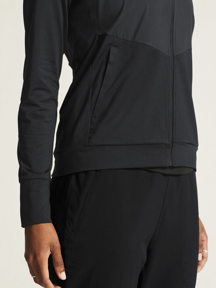 Adv Essence Jersey Hood Jacket 2 W von Craft – Dk Plum