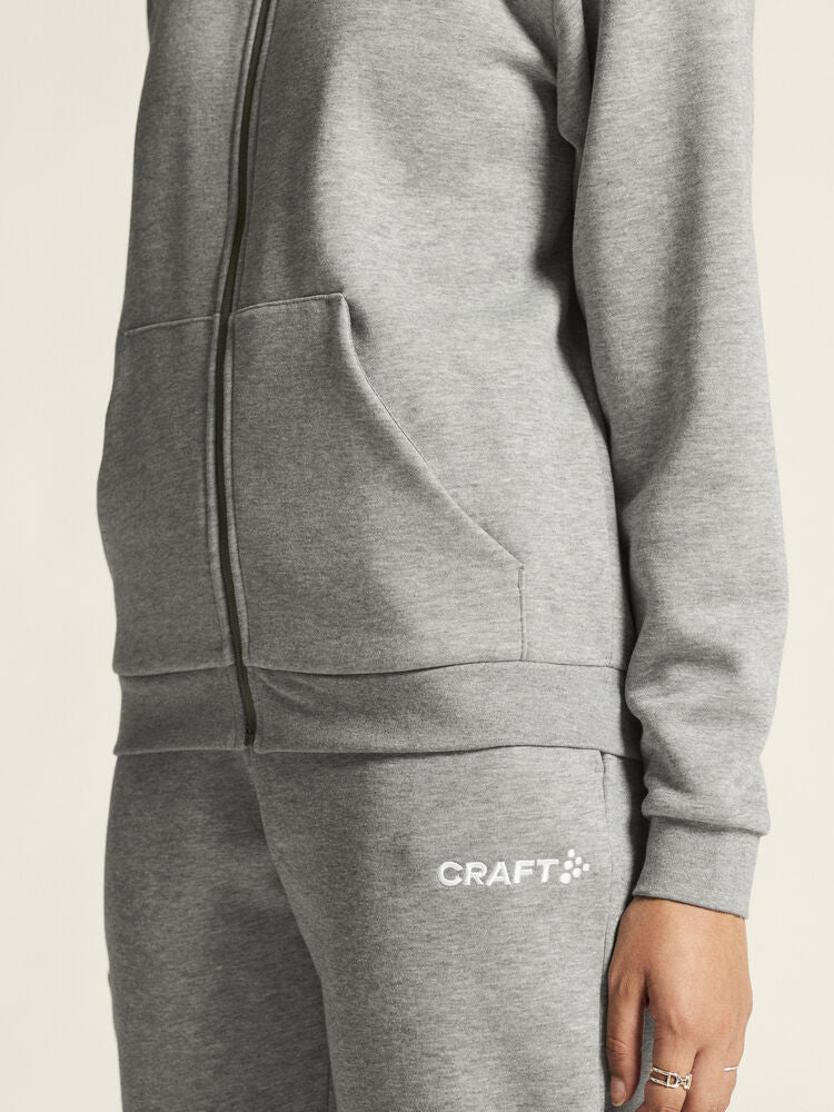 Community 2.0 Logo Fz Hoodie W - Hoody - Kapuzenpullover