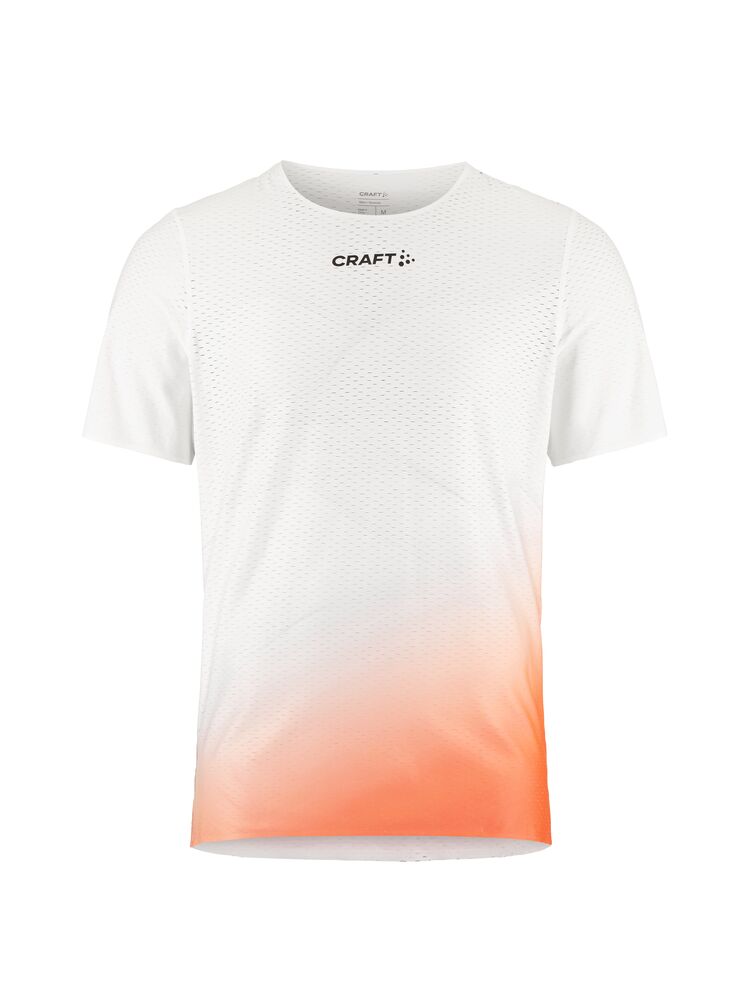 Race Day Ss Tee M von Craft – White/Multi