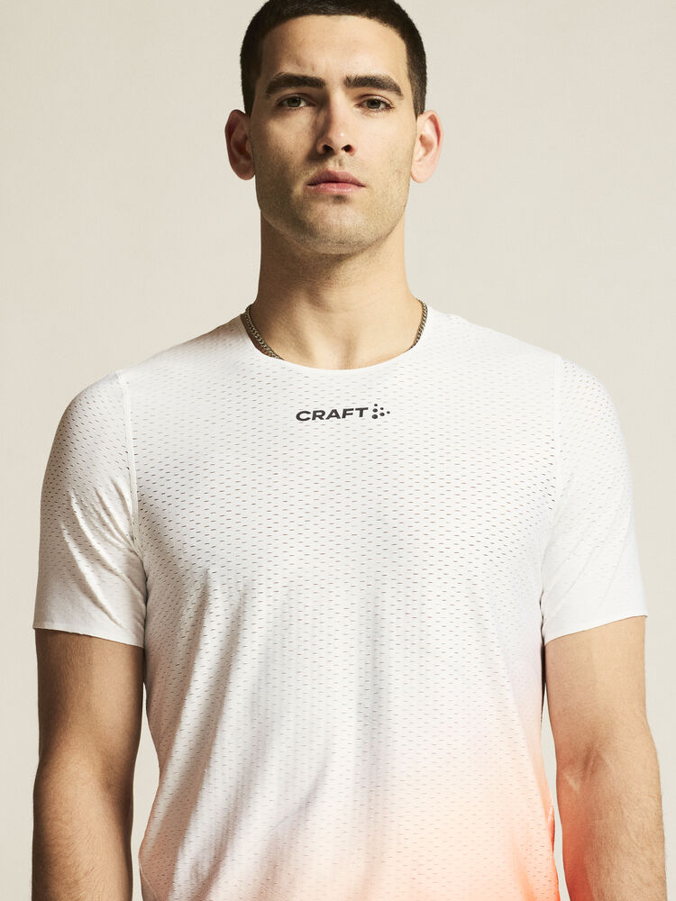Race Day Ss Tee M von Craft – White/Multi