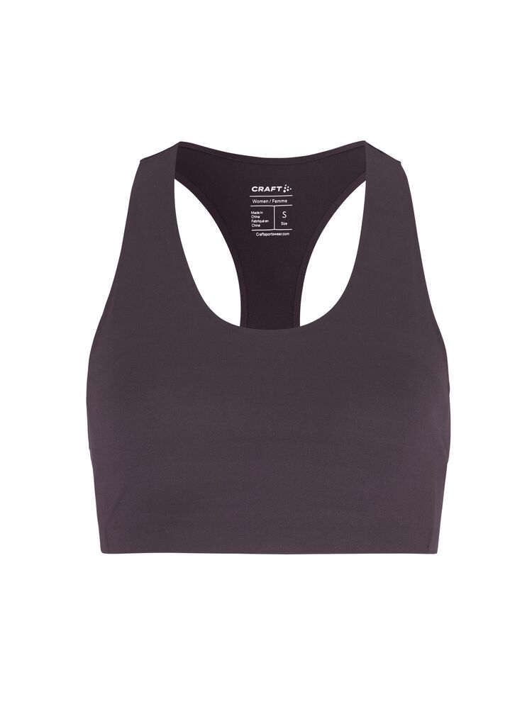 Collective Padded Sports Bra W von Craft – Dk Plum