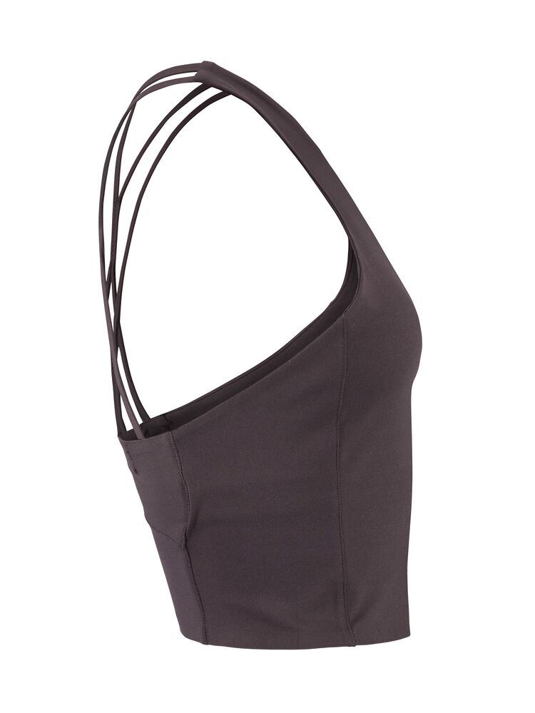 Collective Cropped Singlet W von Craft – Dk Plum
