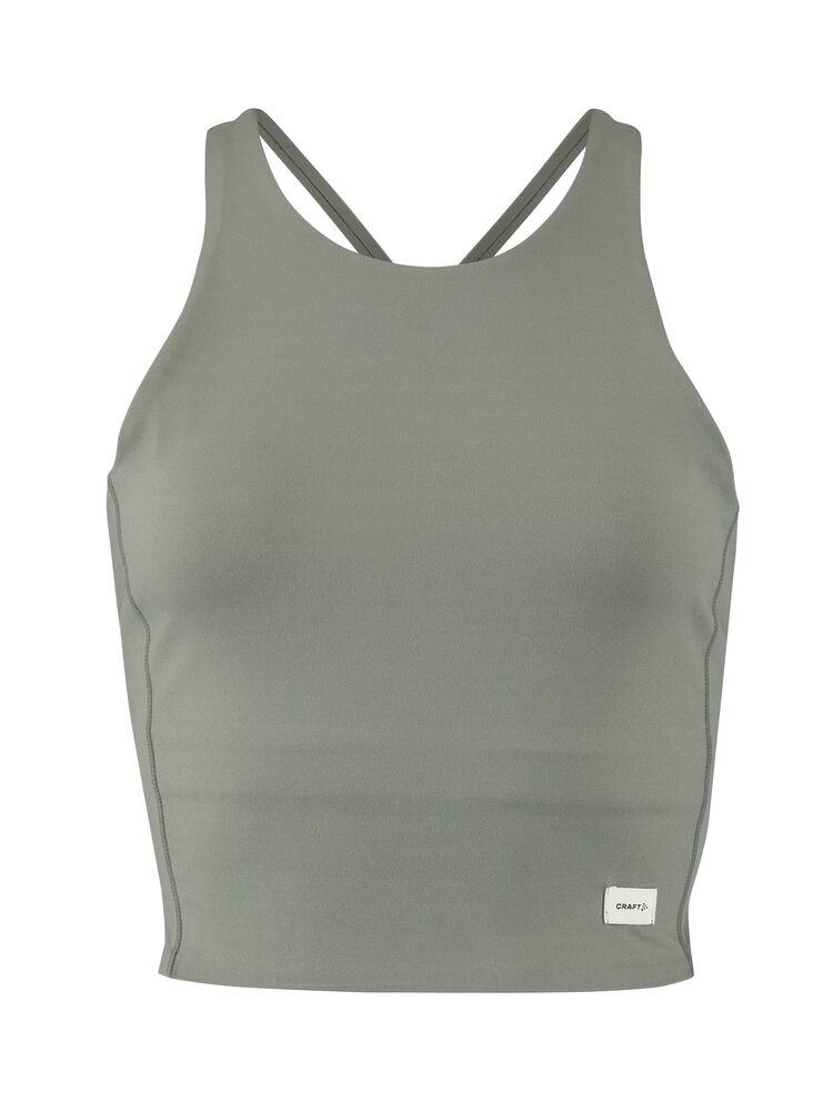 Collective Cropped Singlet W von Craft – Dk Plum
