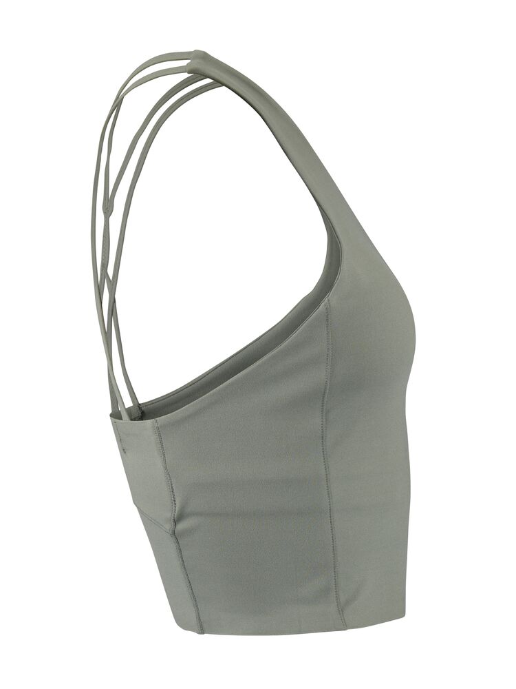 Collective Cropped Singlet W von Craft – Dk Plum