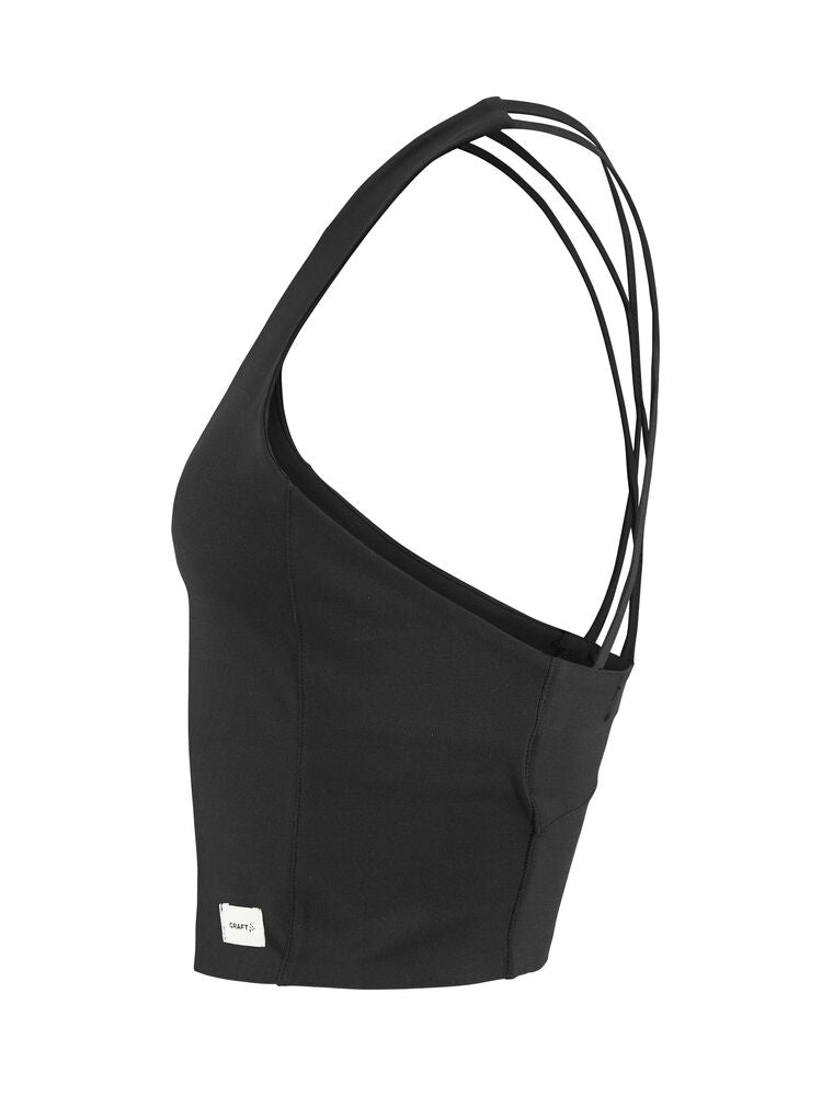 Collective Cropped Singlet W von Craft – Dk Plum