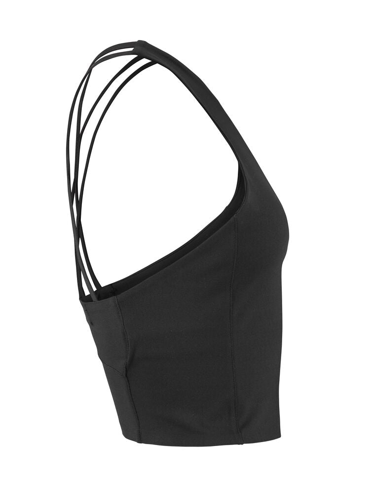 Collective Cropped Singlet W von Craft – Dk Plum