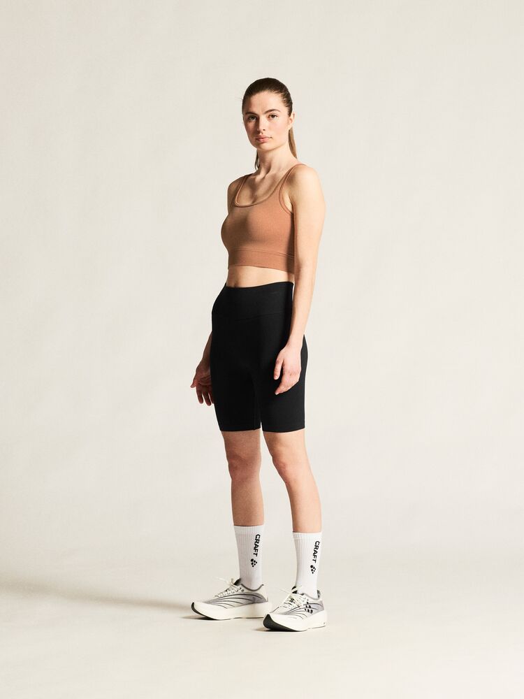 Collective Rib Sports Bra W