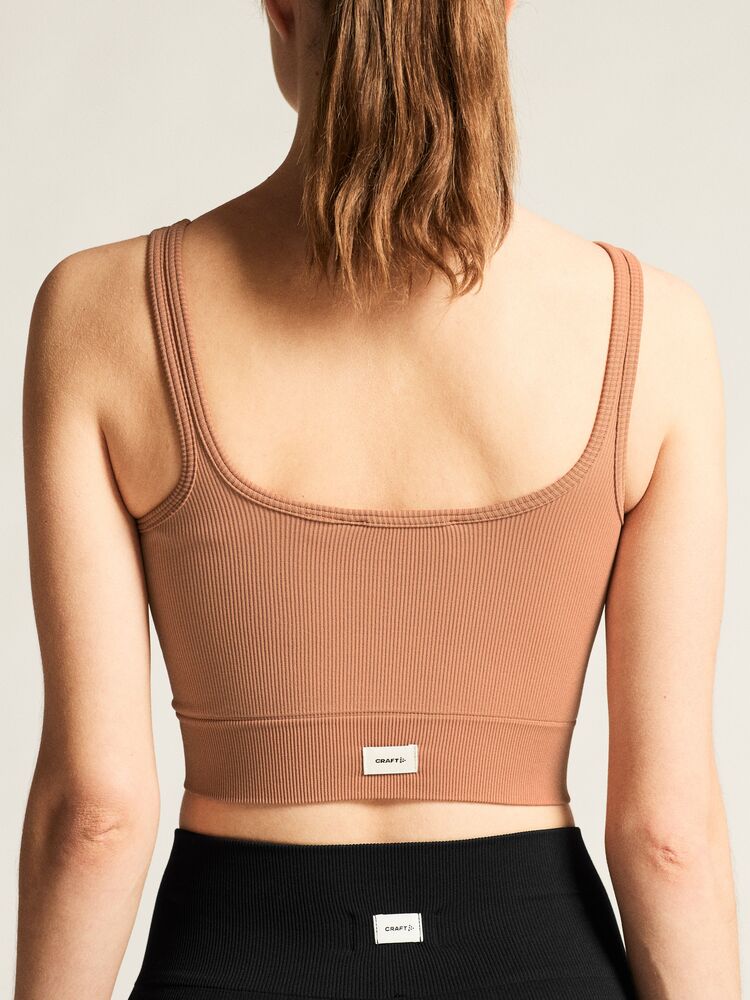 Collective Rib Sports Bra W