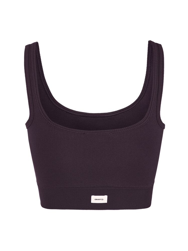 Collective Rib Sports Bra W