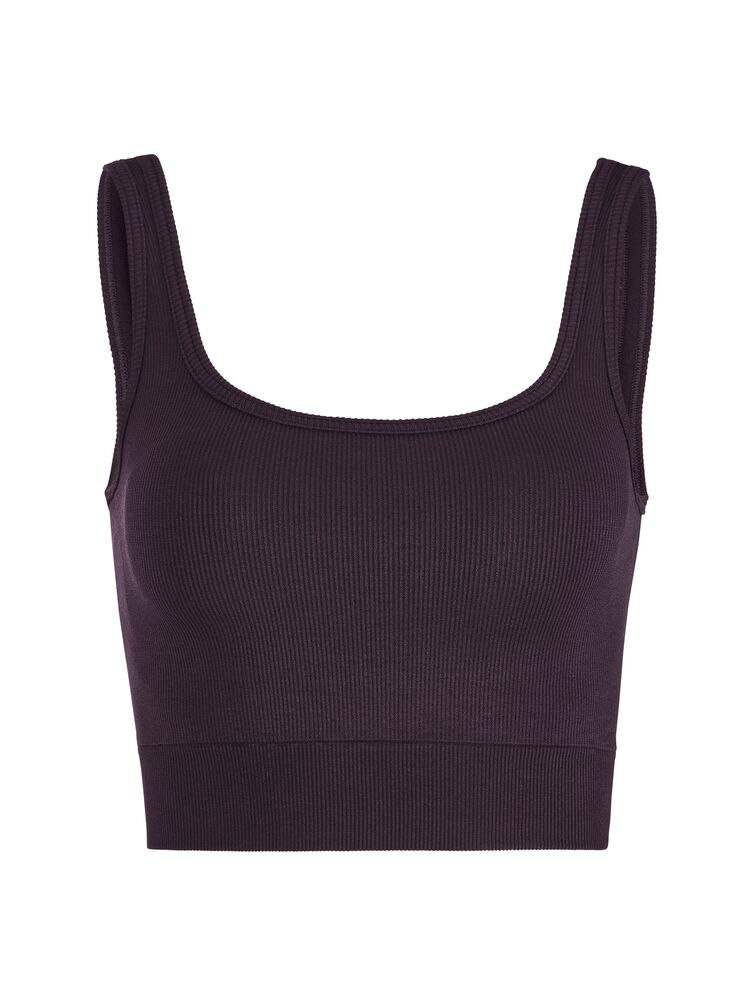 Collective Rib Sports Bra W