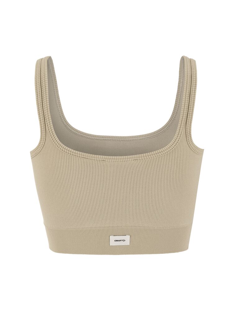 Collective Rib Sports Bra W