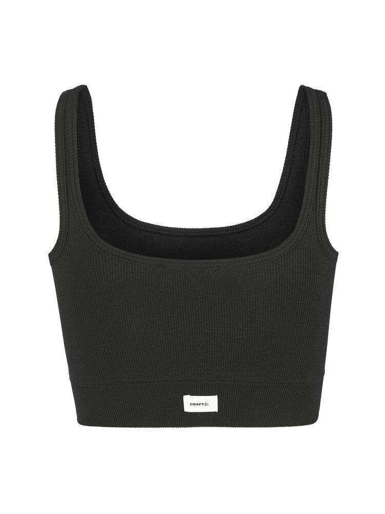 Collective Rib Sports Bra W
