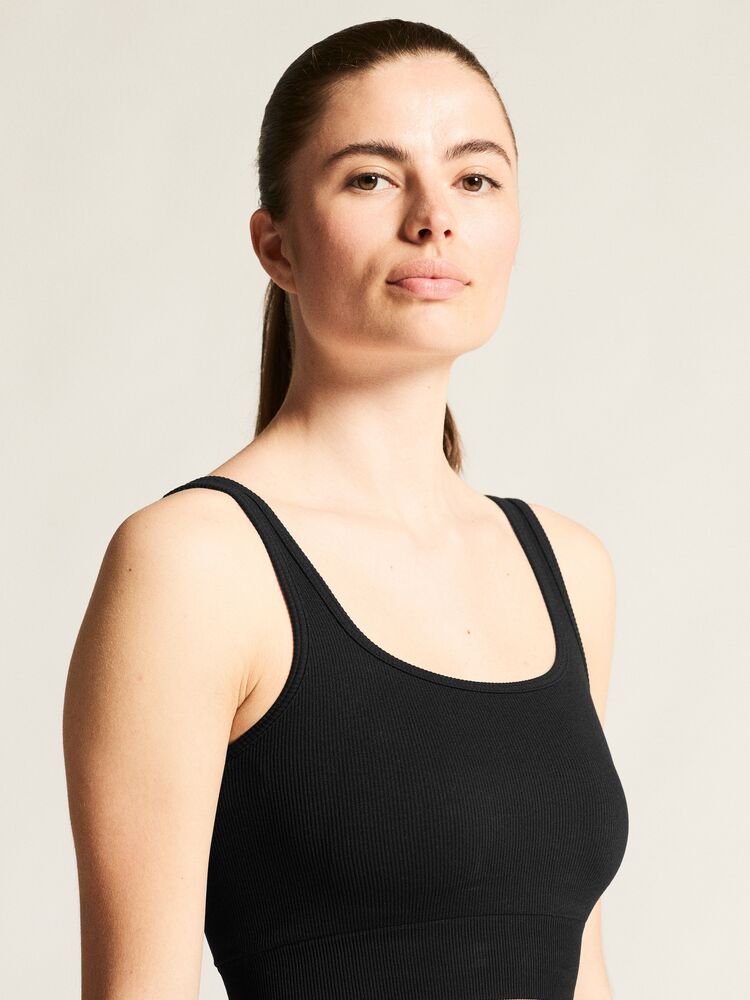 Collective Rib Sports Bra W