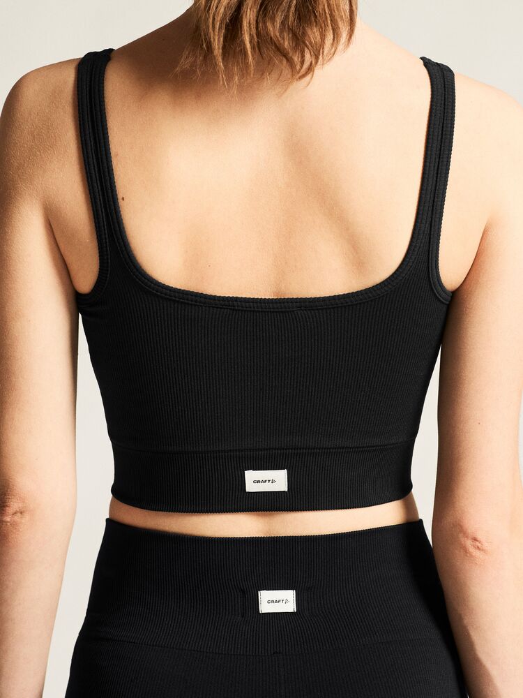 Collective Rib Sports Bra W