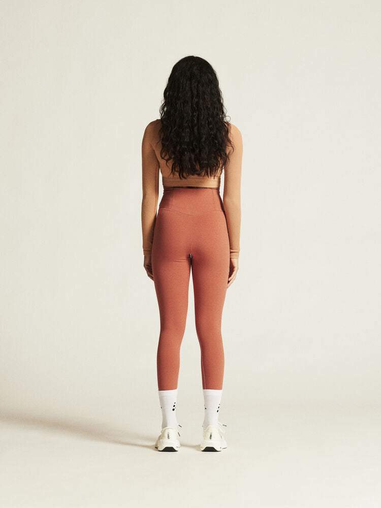 Collective Rib Cropped Ls Top W von Craft – Syrup