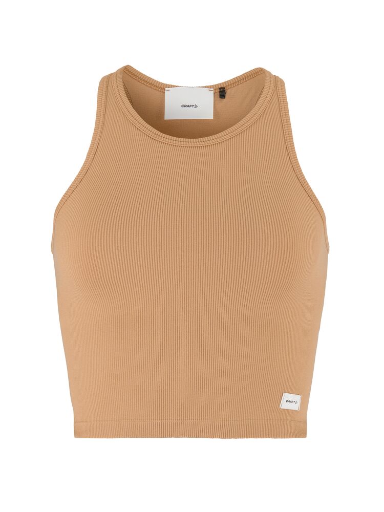 Collective Rib Tank Top W von Craft – Syrup