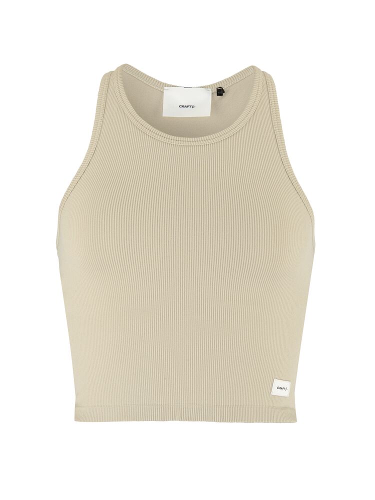 Collective Rib Tank Top W von Craft – Syrup