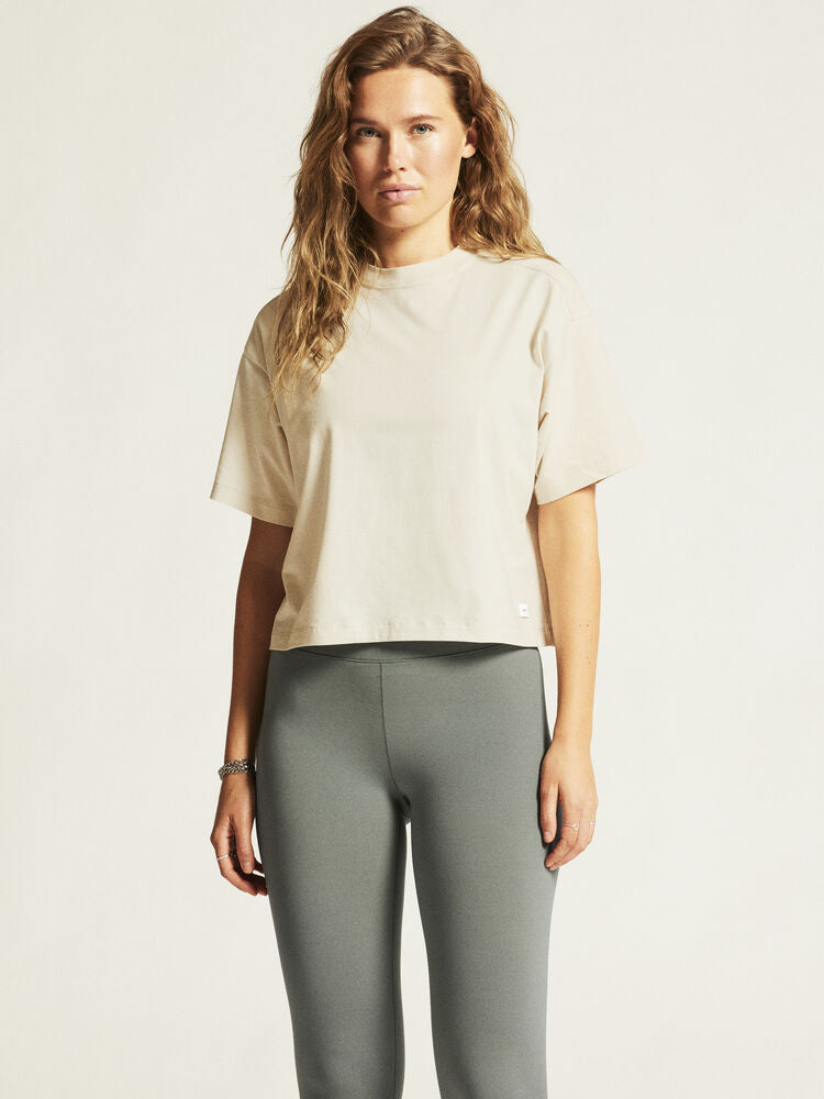 Collective Relaxed Ss Tee W von Craft – Plaster