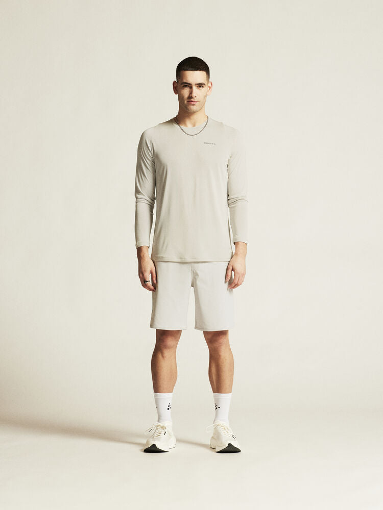 Collective Bi-Blend Ls Tee M von Craft – Peridot