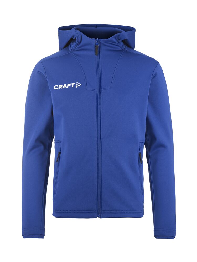 Evolve 2.0 Brushed Hood Jacket Jr - Trainingsjacke - Unterzieherjacke