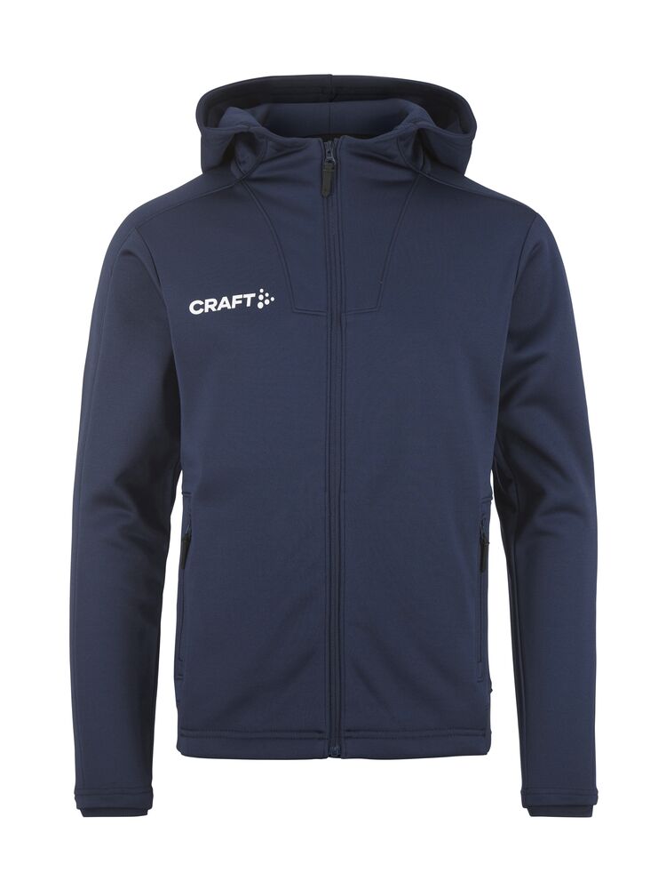 Evolve 2.0 Brushed Hood Jacket Jr - Trainingsjacke - Unterzieherjacke