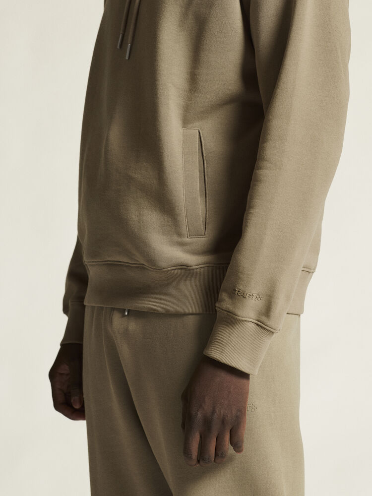 Frequent Hoodie M von Craft – Taupe